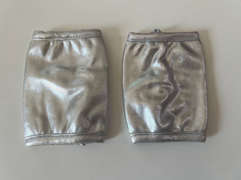 Child Wonder Woman Silver Arm Bands Kids Halloween Costume sz 3-10